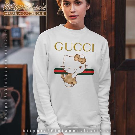 hello kitty gucci shirt|Gucci X Hello Kitty .